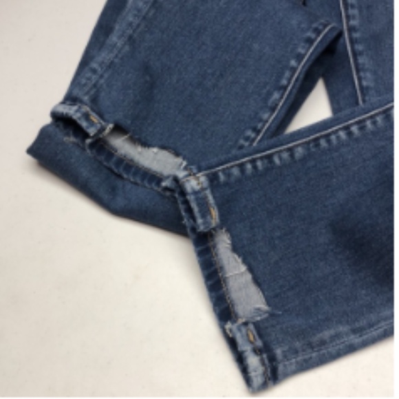 NWT VINTAGE SILVER ISBISTER HIGH-RISE SLIM  JEANS 24x27 ⭐️ - Picture 7 of 12